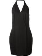 Stephen Sprouse Vintage Halterneck Dress - Black