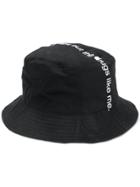 F.a.m.t. Slogan Bucket Hat - Black