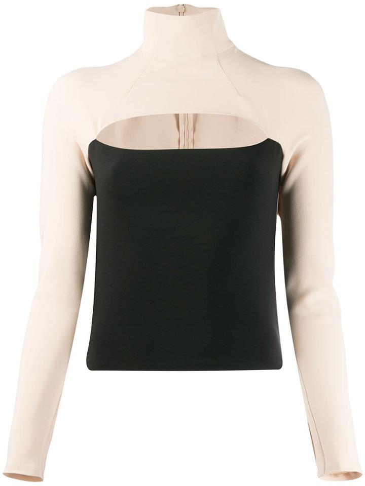 A.w.a.k.e. Mode Cut-out Detail Top - Neutrals