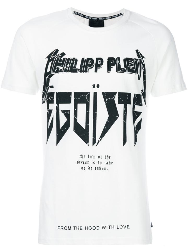 Philipp Plein Printed T-shirt - White