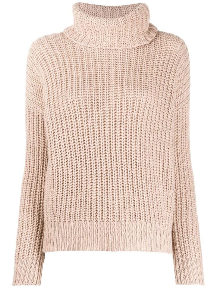 Loro Piana Cashmere Turtleneck Jumper - Pink