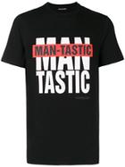 Neil Barrett Man-tastic T-shirt - Black