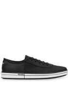 Prada Low-top Fabric Sneakers - Black