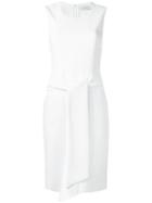Givenchy Draped Trim Shift Dress - White