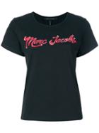 Marc Jacobs - Branded T-shirt - Women - Cotton - M, Black, Cotton