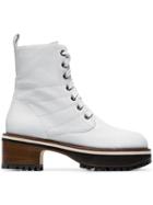 Sies Marjan Emma 100 Leather Boots - White
