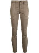 J Brand Skinny Pocket Trousers - Brown