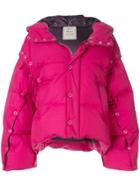 Maison Mihara Yasuhiro Cropped Puffer Jacket - Pink