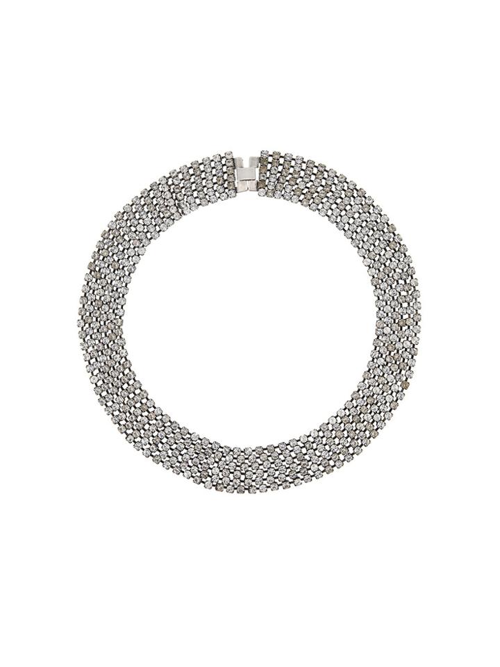 Dodo Bar Or Vanessa Embellished Necklace - Metallic