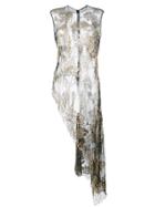 Alexander Mcqueen Sequin Embellished Longline Top - Black