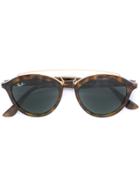 Ray-ban Round Frame Sunglasses - Brown