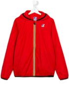 K Way Kids Zipped Jacket, Boy's, Size: 14 Yrs, Red