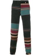 Kolor Striped Track Pants - Grey