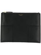 Tory Burch Block-t Medium Pouch - Black