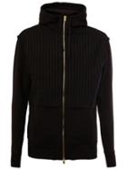 Aganovich Funnel Neck Zipped Hoodie