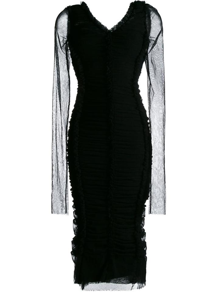 Dolce & Gabbana Ruched Fitted Dress