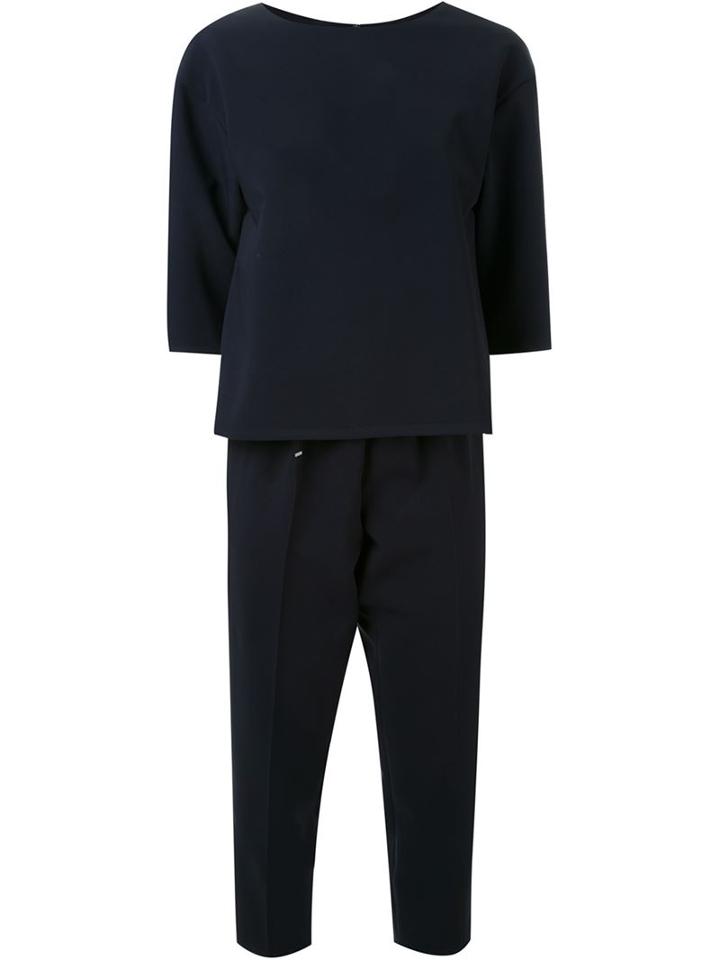Cityshop Three-quarter Length Sleeve Top With Matching Cropped Trousers