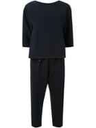 Cityshop Three-quarter Length Sleeve Top With Matching Cropped Trousers