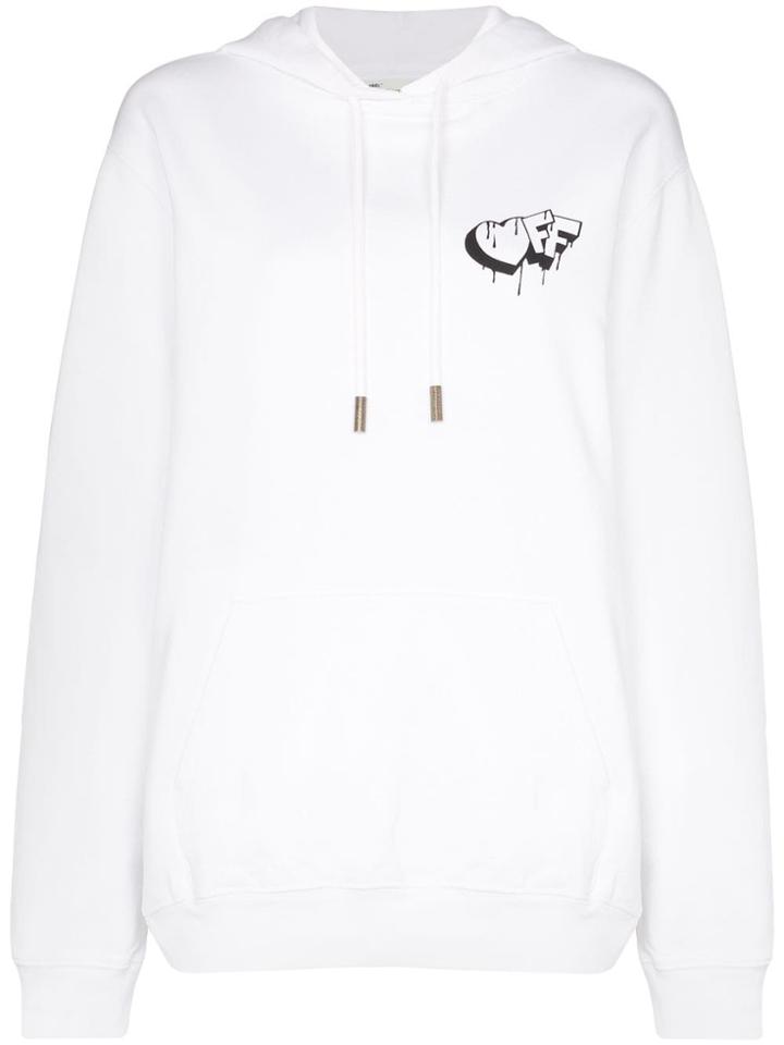 Off-white Graffiti Logo Hoodie