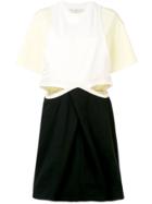 Jw Anderson Two Tone Dress - Neutrals