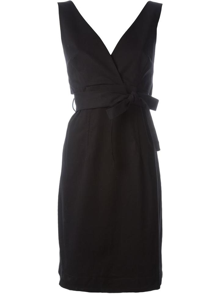 Twin-set V-neck Belted Dress