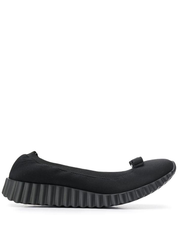 Salvatore Ferragamo Loafers With Bow Detail - Black