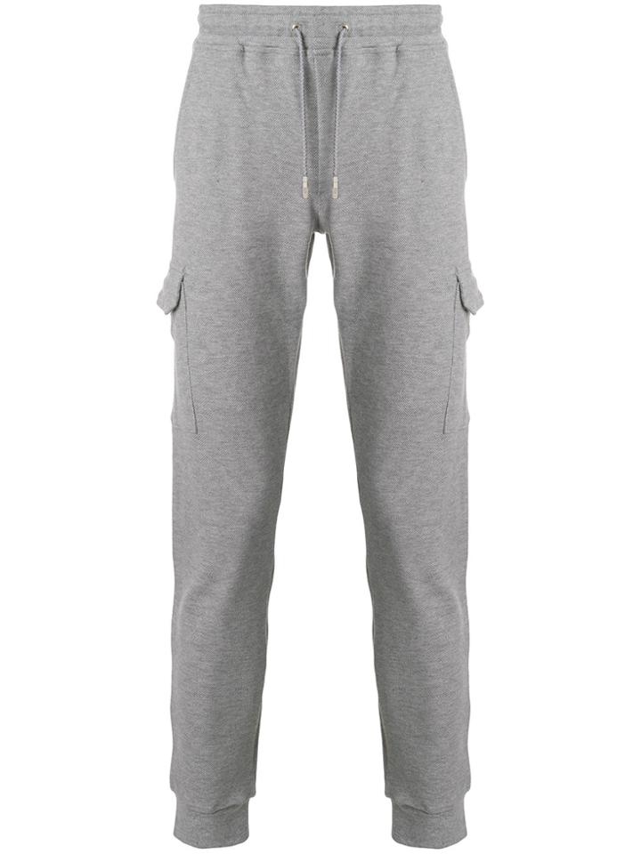 Eleventy Slim Elasticated Waist Trousers - Grey