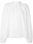 Tomas Maier Oversized Shirt, Women's, Size: 6, White, Cotton