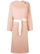 Isabel Marant Felton Belted Coat - Neutrals