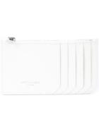 Saint Laurent Paris 5 Fragments Zip Pouch - White