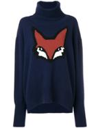 Markus Lupfer Fox Oversized Jumper - Blue