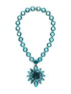 Prada Rose Jewels Necklace - Blue