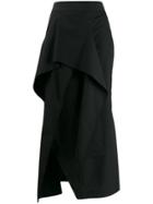 Chalayan Asymmetrical Skirt - Black