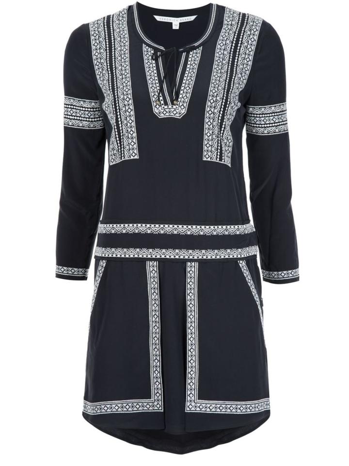 Veronica Beard 'ignacio' Embroidered Dress