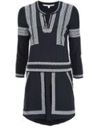 Veronica Beard 'ignacio' Embroidered Dress