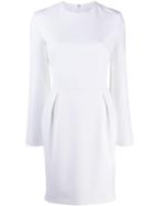 Genny Fitted Mini Dress - White
