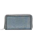 Stella Mccartney Falabella Zipped Wallet - Blue