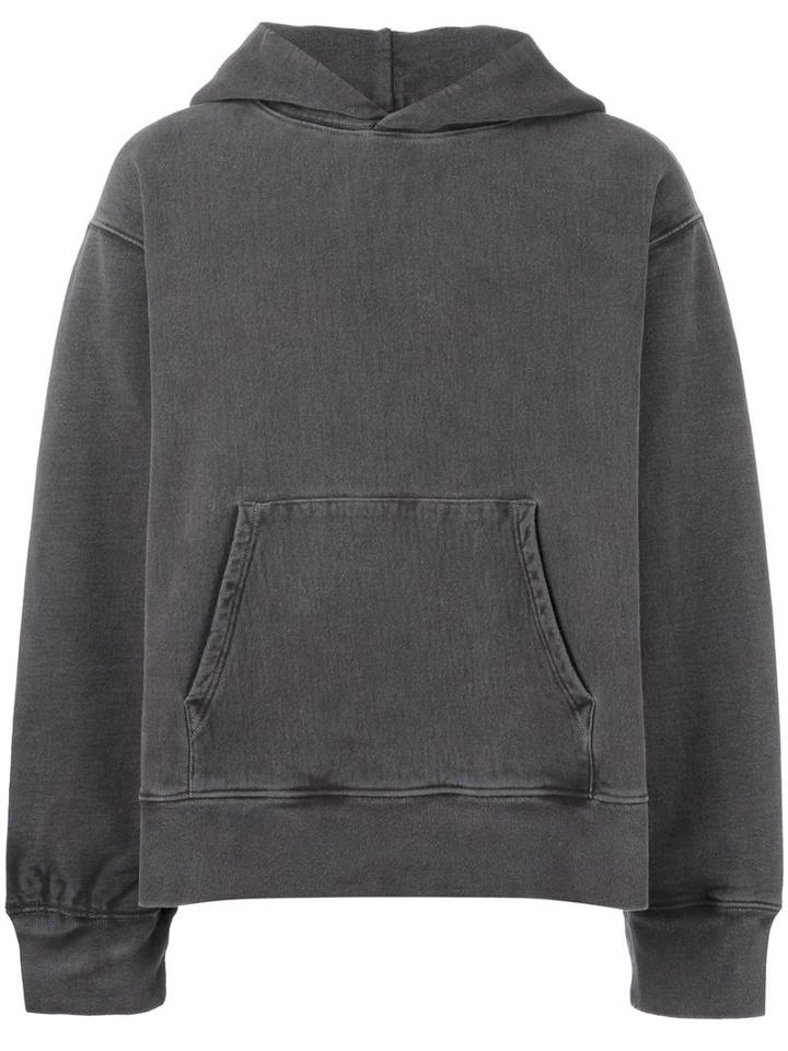 Yeezy Season 3 Oversized Hoodie, Adult Unisex, Size: Xs, Pink/purple, Cotton