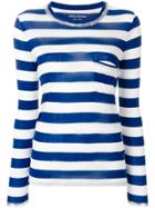 Zadig & Voltaire Striped Pocket Jumper - Blue