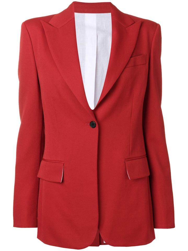 Calvin Klein 205w39nyc Classic Blazer Jacket - Red