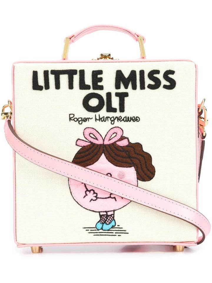 Olympia Le-tan 'little Miss Olt' Tote Bag - Pink & Purple