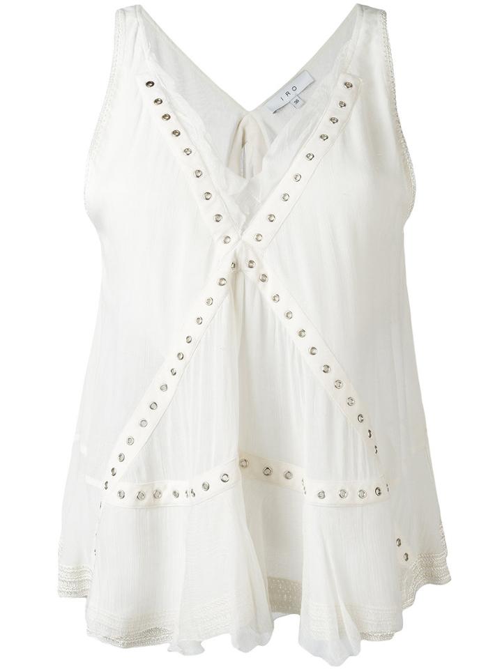 Iro Sackson Tank, Women's, Size: 38, Nude/neutrals, Viscose