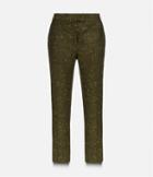 Christopher Kane Crazy Tweed Skinny Trousers