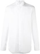 Z Zegna Wingtip Collar Shirt, Men's, Size: 42, White, Cotton