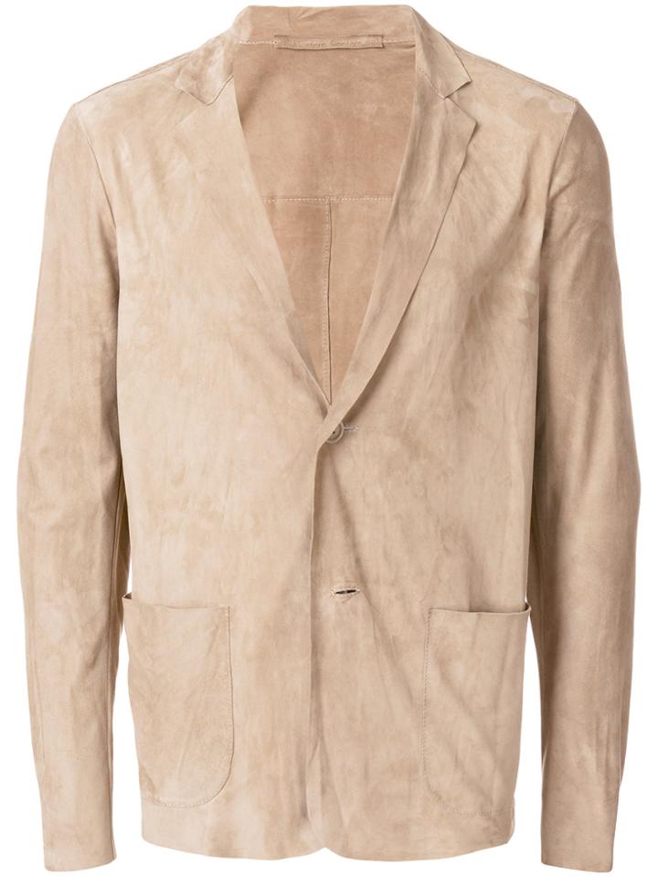 Salvatore Santoro Classic Blazer - Brown