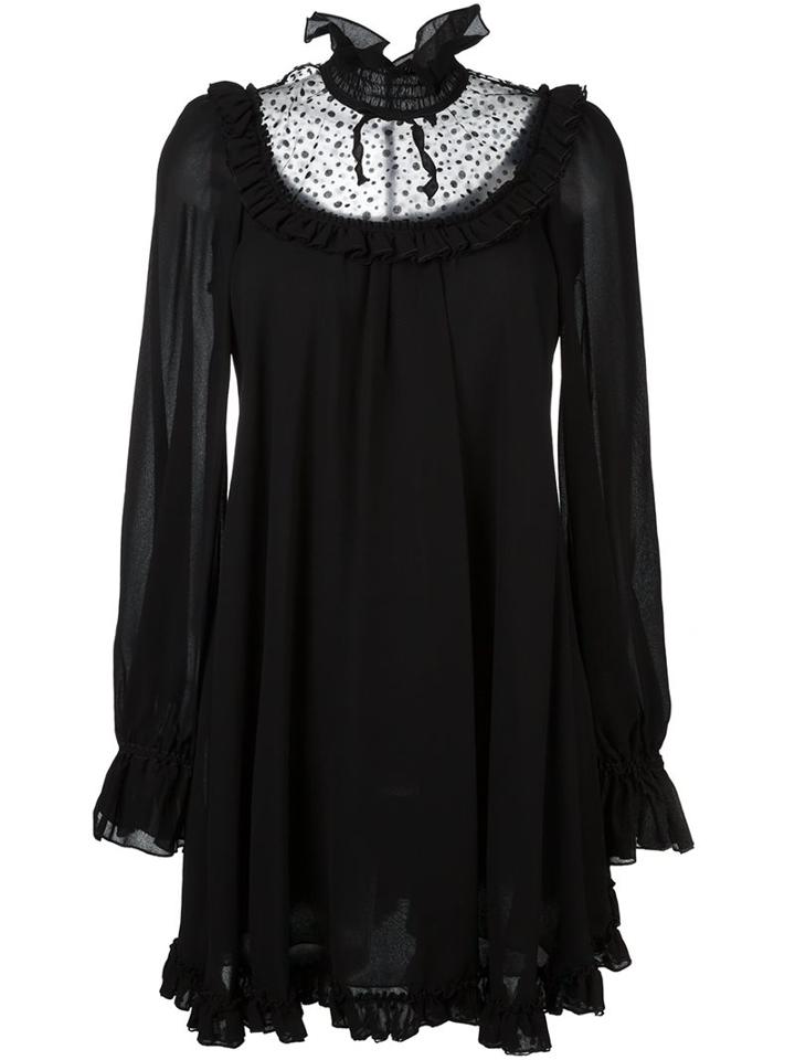 Giamba Ruffled Collar Dress
