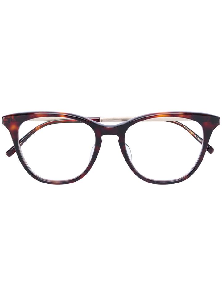 Matsuda Round-frame Glasses - Yellow & Orange