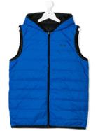Boss Kids Teen Zipped Padded Gilet - Blue