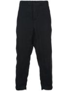 Forme D'expression Ctopped Loose Fitted Trousers - Black