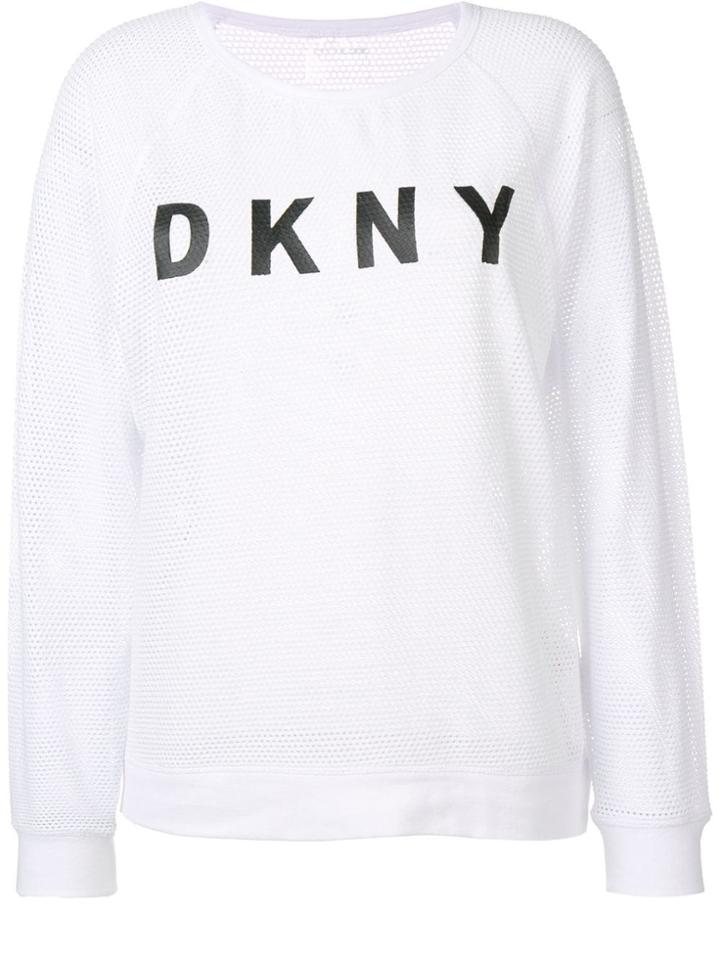 Dkny Logo Tee - White